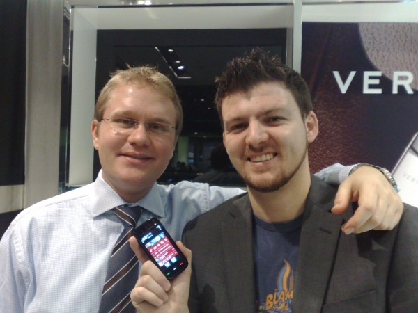 Smith and Whatley at the Nokia Flagship Store on Regent Street At the Nokia Flagship Store on Regent Street for the 5800XM launch