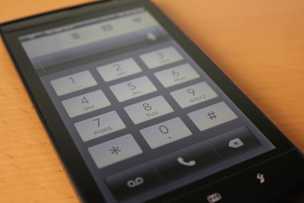 One of the more visible changes - the phone dialler.