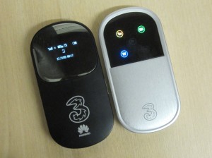 The old MiFi and new MiFi side-by-side