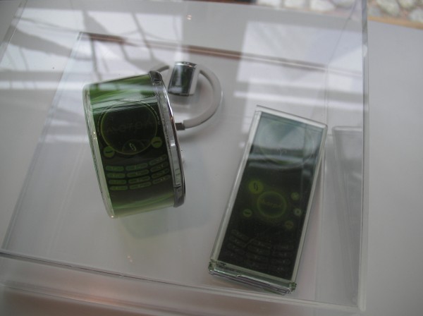 Concept devices behind glass